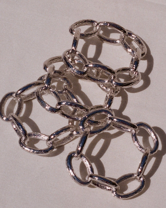 3 Kim Seybert Chain Link Napkin Ring